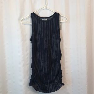 Athleta ikat pure tank, racerback, size large, NWT navy blue